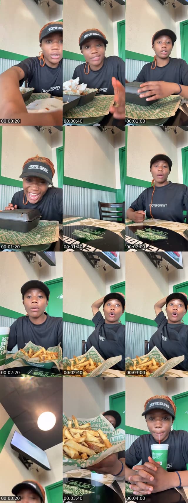 TikTok live: Work by @funsizebabyyy