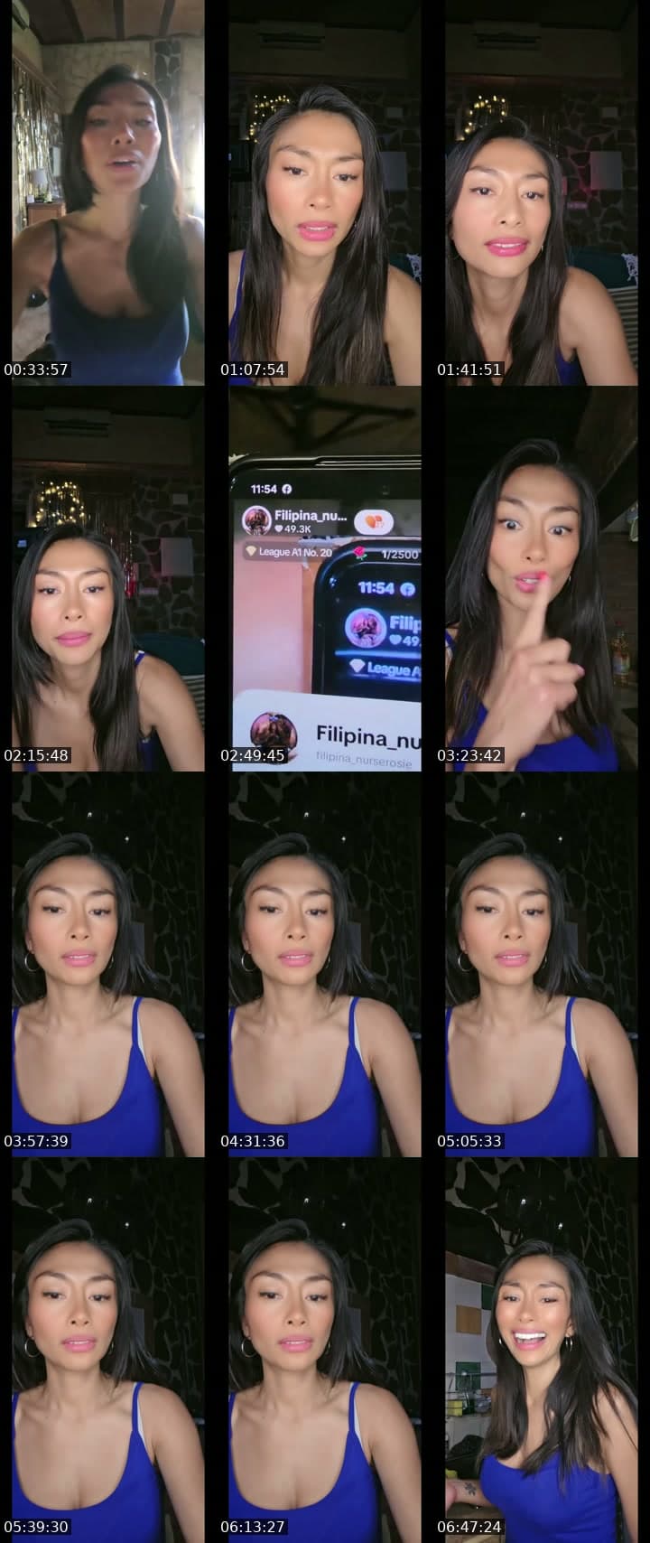 @filipina_nurserosie TikTok live stream