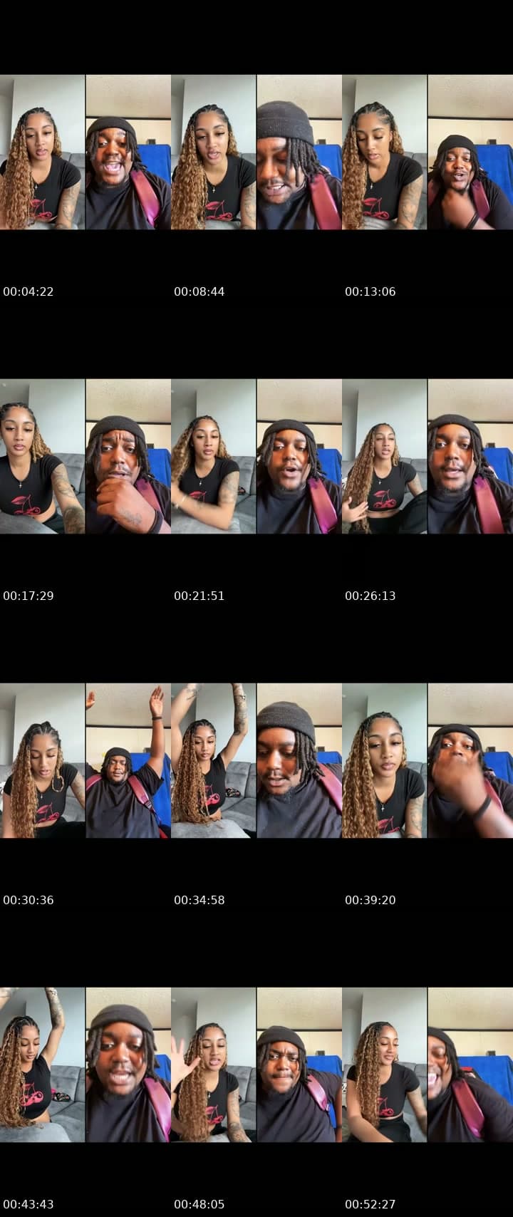 @mani.chanel TikTok live stream