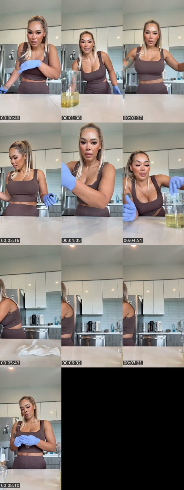 United States TikTok live: Making Saint Glow by @natalielaneeb