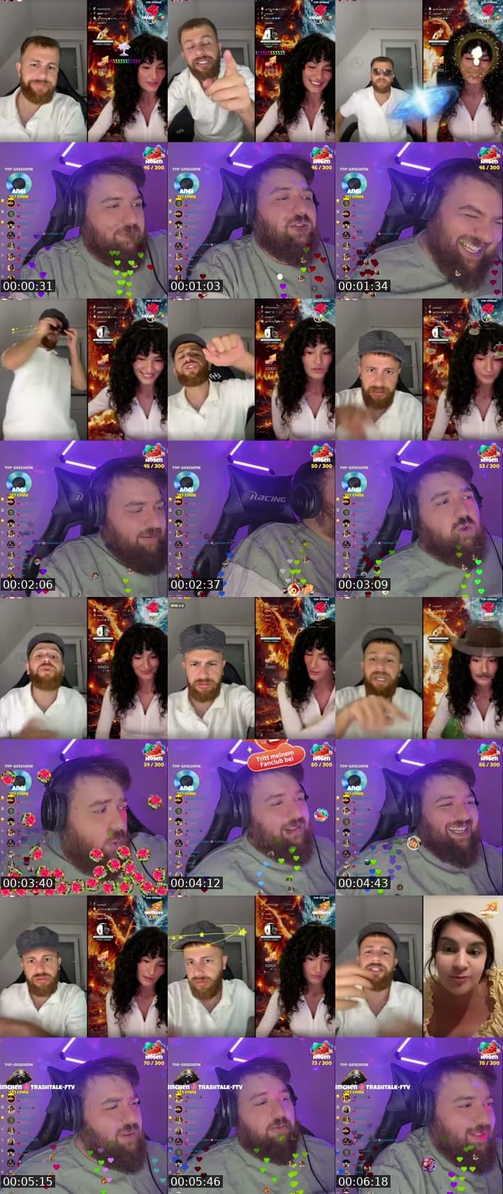 @trashtalkftv TikTok live stream
