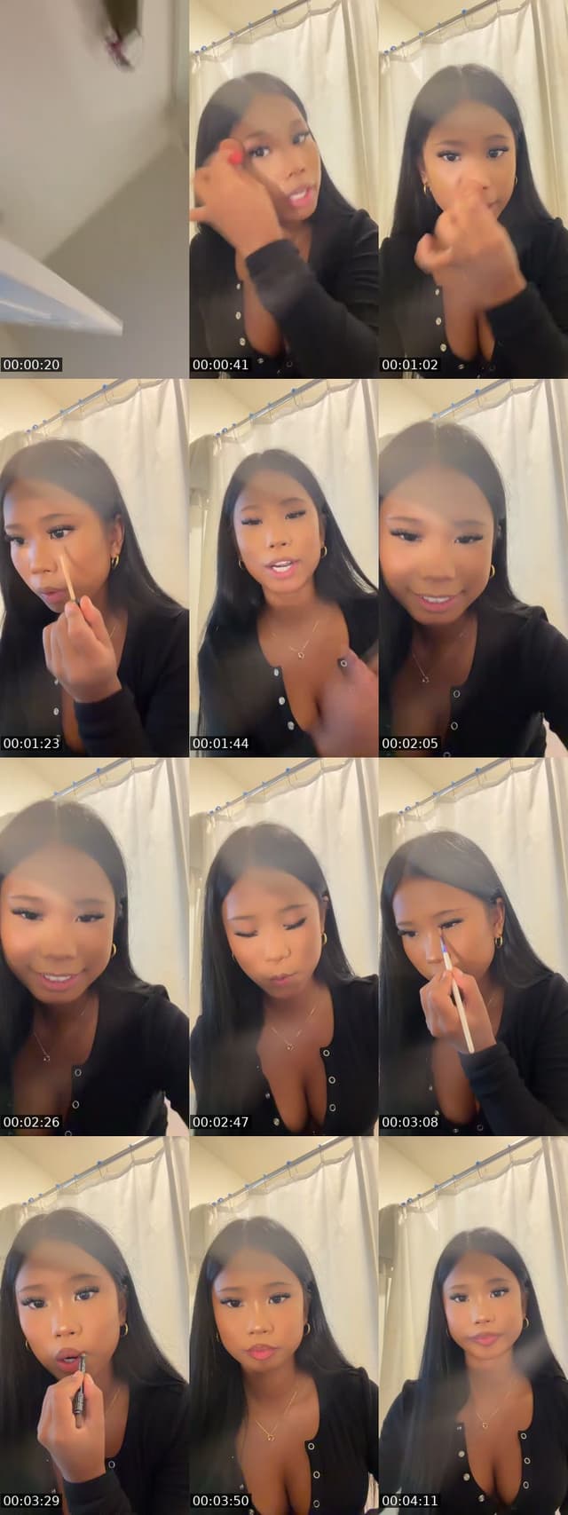 United States TikTok live: GRWM! by @1uvdoris