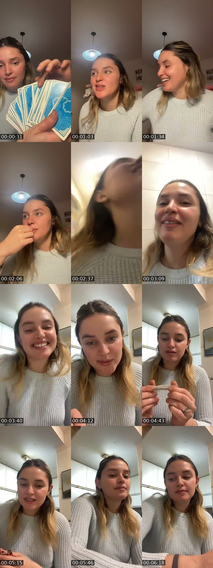 @milenafabb TikTok live stream