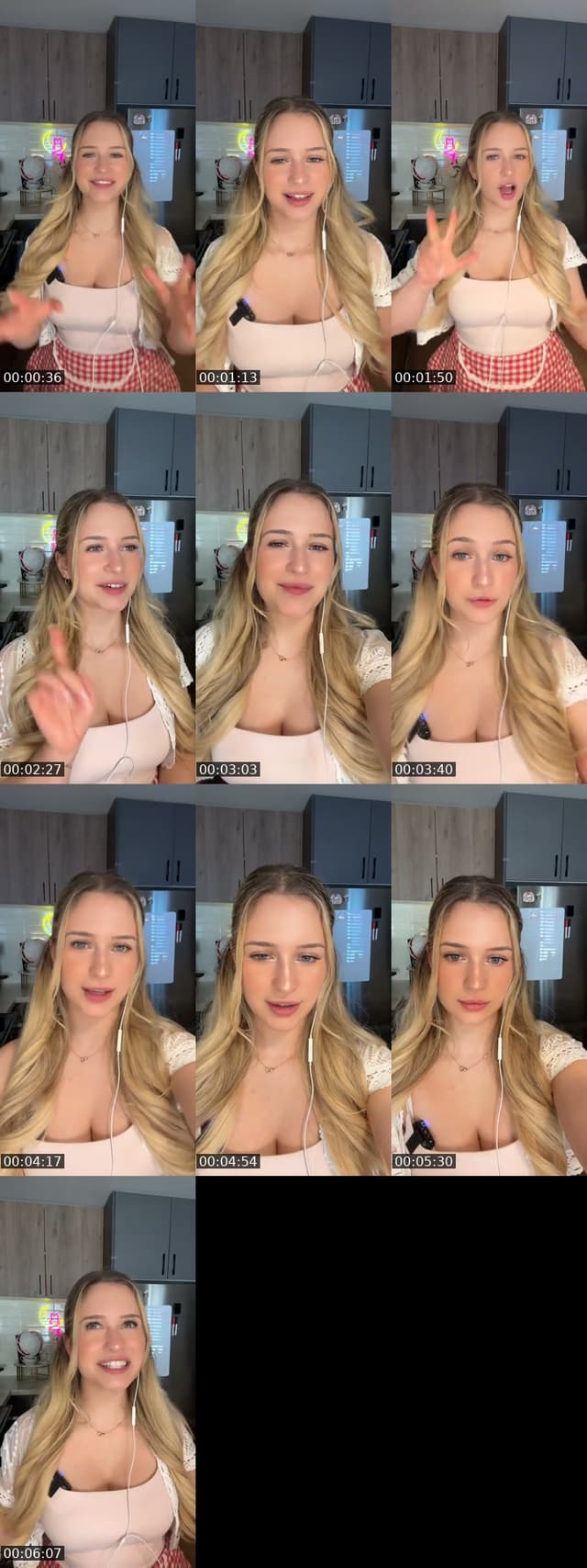 TikTok live: Cooking with Luna 🥰💋 by @cherryluna31