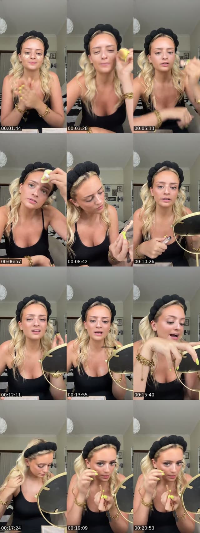 TikTok live: maquilhar me 🐬🍋‍🟩 by @carolinacallapez