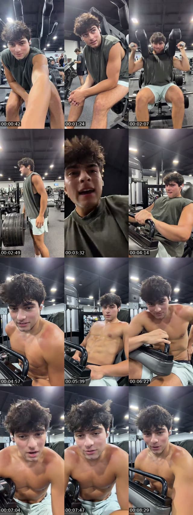 United States TikTok live: leg day by @basetxraofi