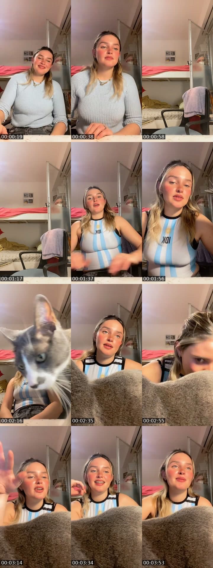 @milenafabb TikTok live stream