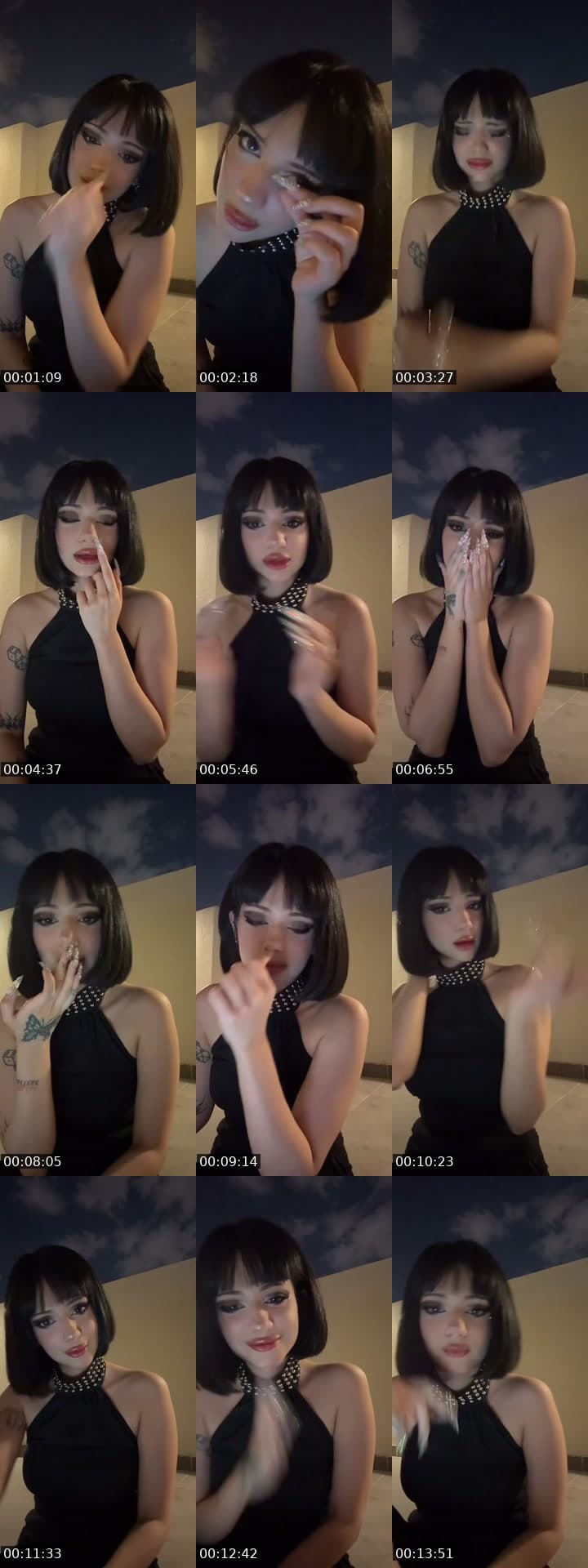 @goth_jpg TikTok live stream