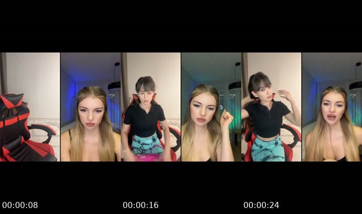 @asselmaltceva TikTok live stream