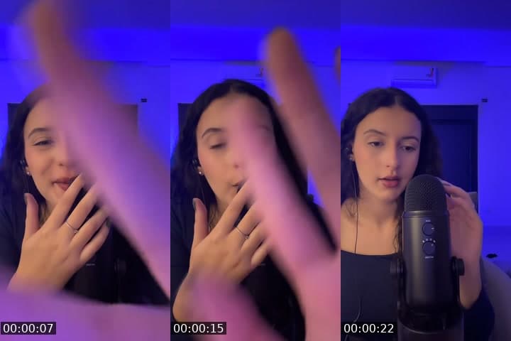 @cuteasmrr TikTok live stream