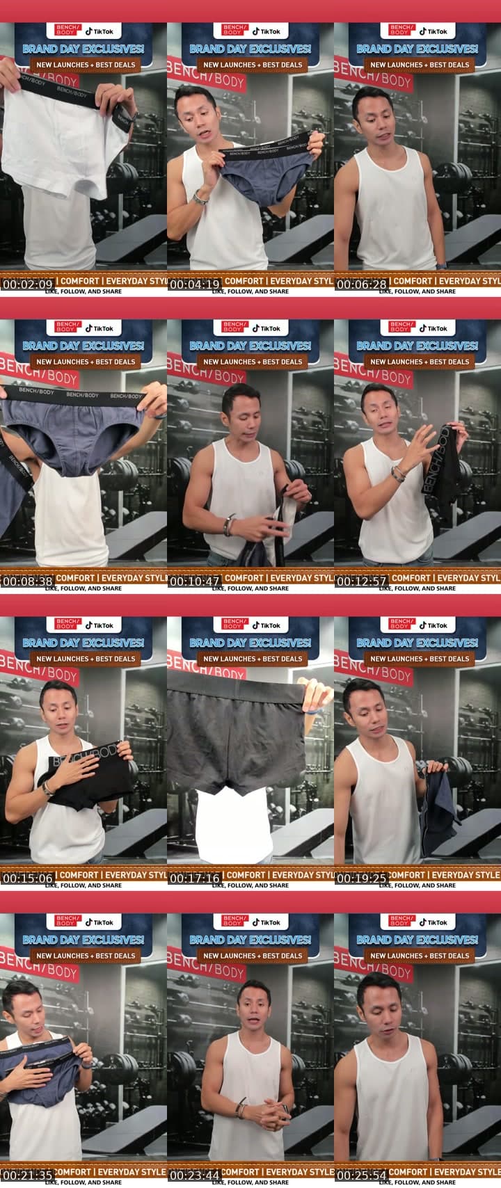 Bench Body Essentials Live
