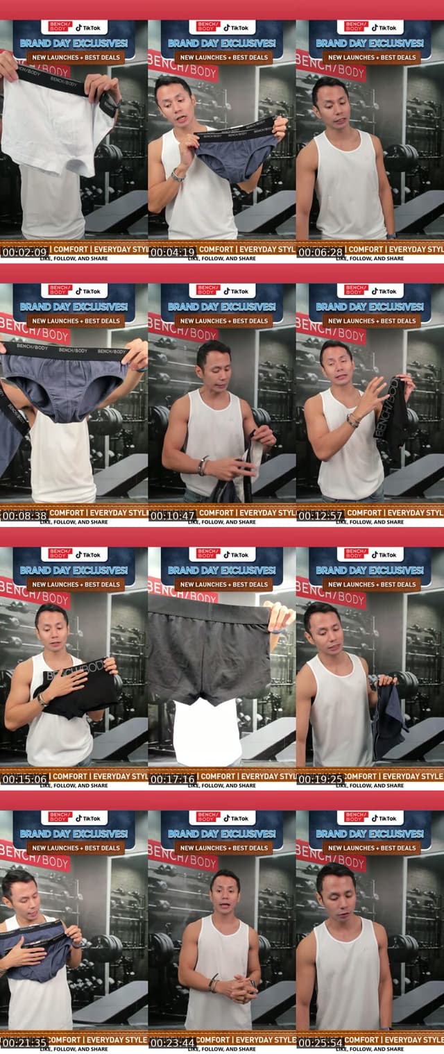 TikTok live: Bench Body Essentials Live by @benchbody.ph