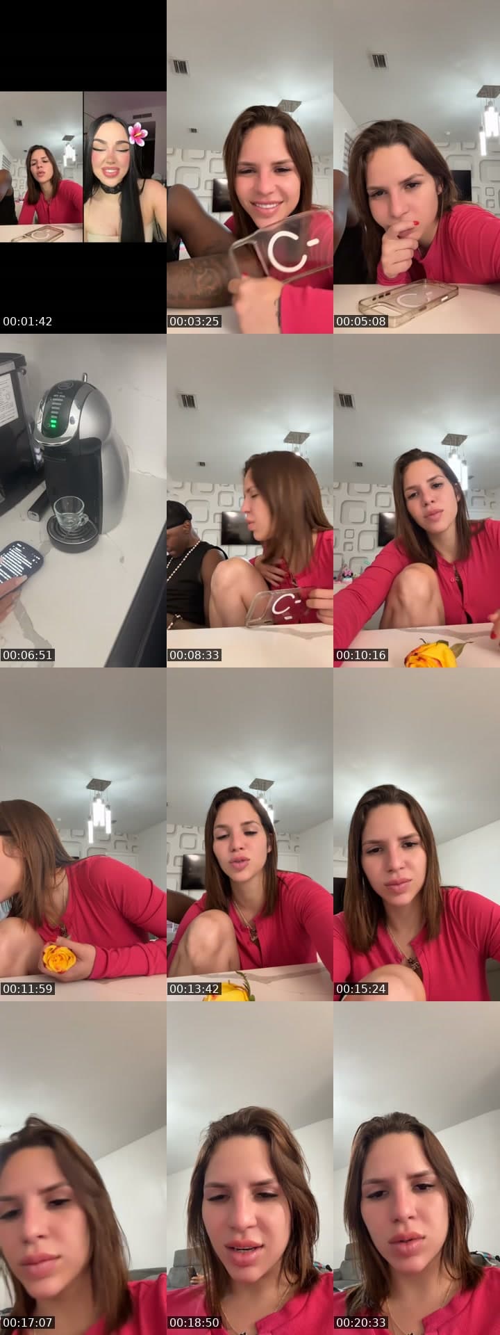 @flavia_cordo TikTok live stream