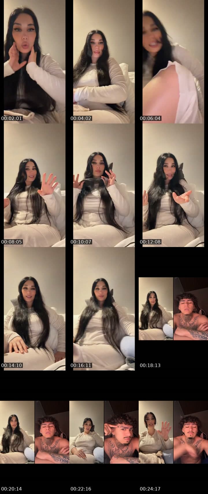 @modelstaar TikTok live stream