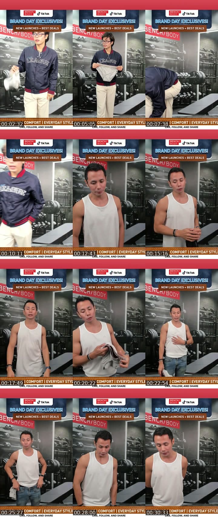 Bench Body Essentials Live