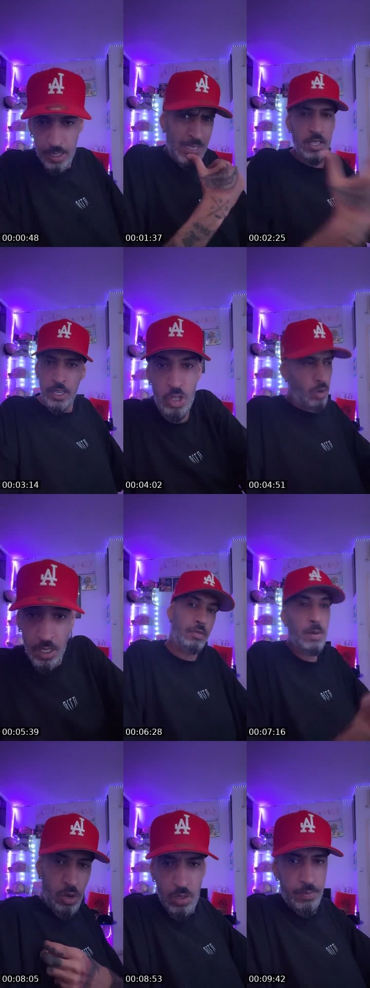 @ronesherofficial TikTok live stream