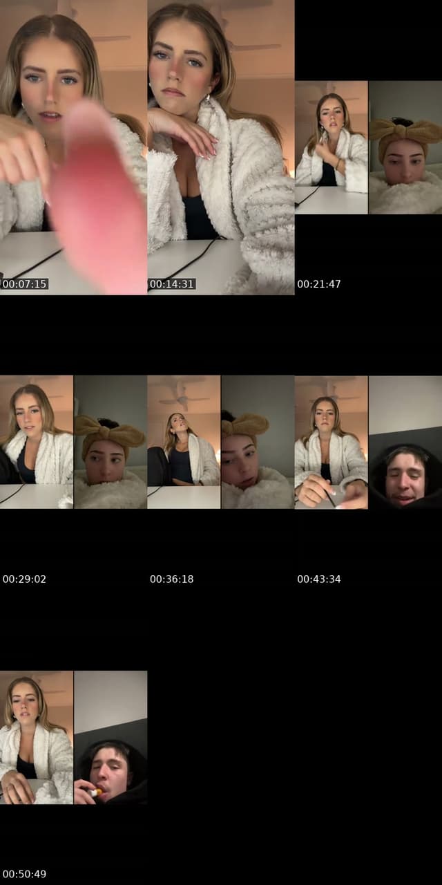 TikTok live: Grwm on live by @chl0e311