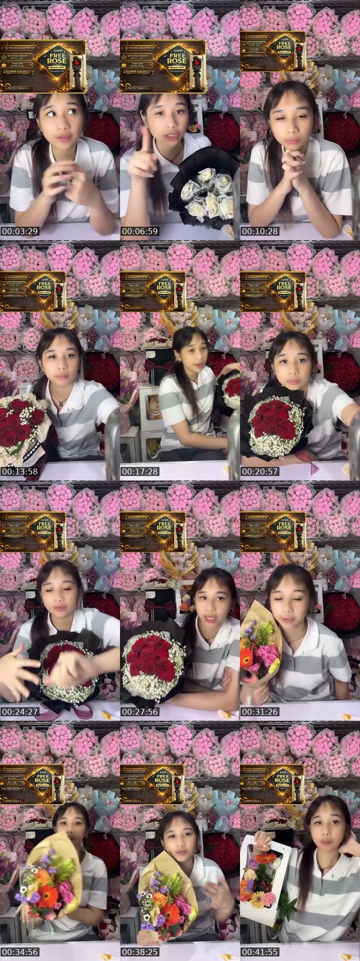 @flowersuppliersg TikTok live stream