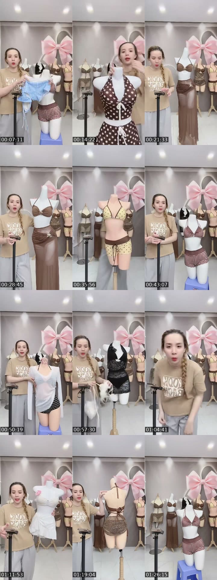 @huongbikinishop TikTok live stream