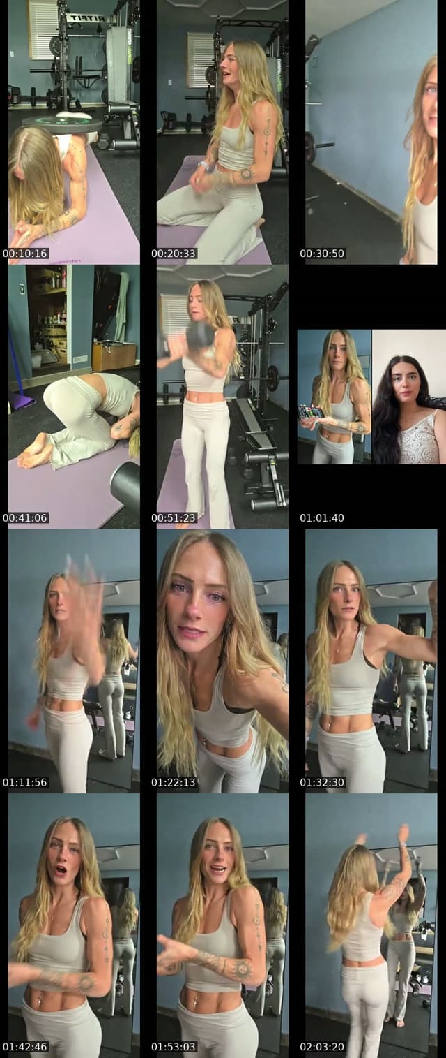 TikTok live: Chest / Shoulders / Abs 🔥 by @fitness.mckenzie