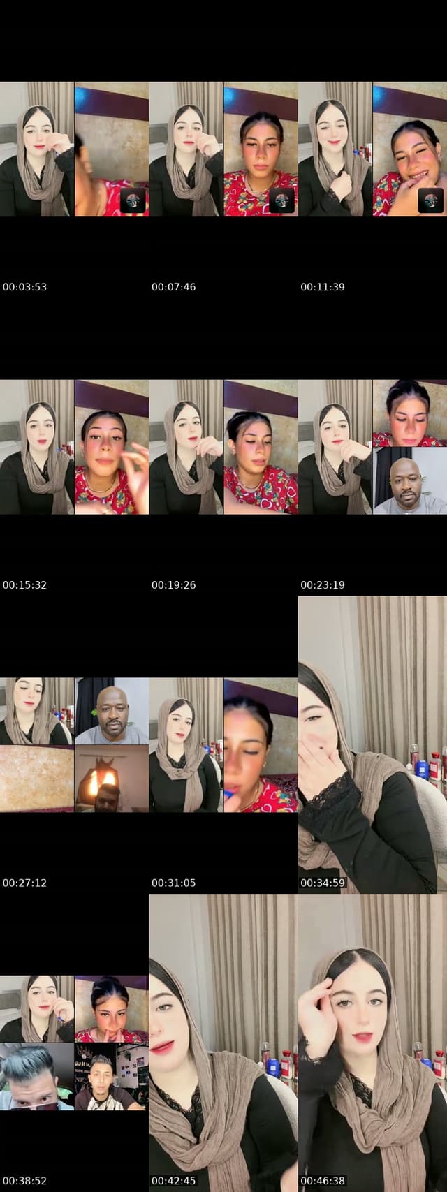@nadia.tamer00 TikTok live