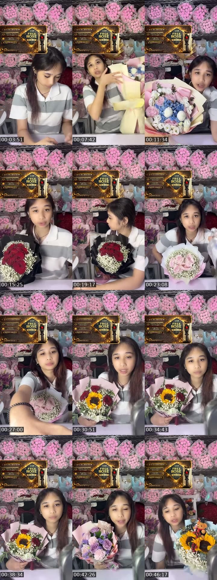 @flowersuppliersg TikTok live stream