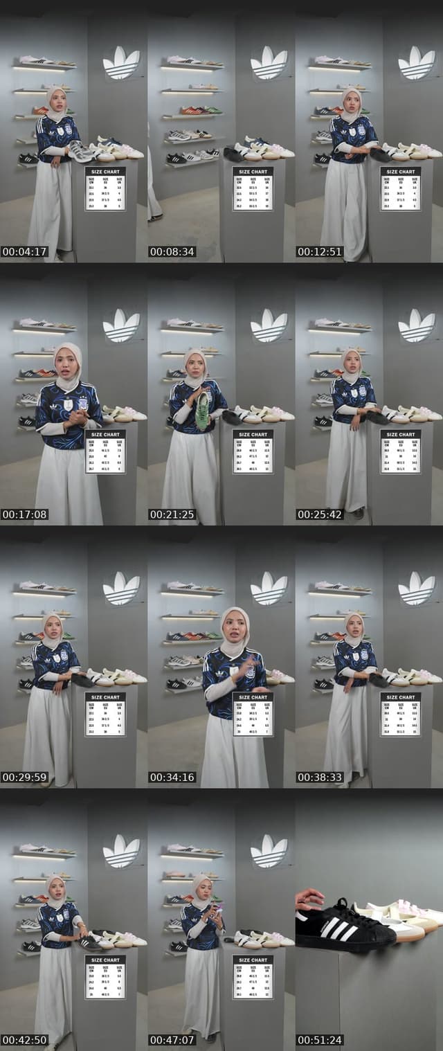TikTok live: Go With The Glow by @adidasmy