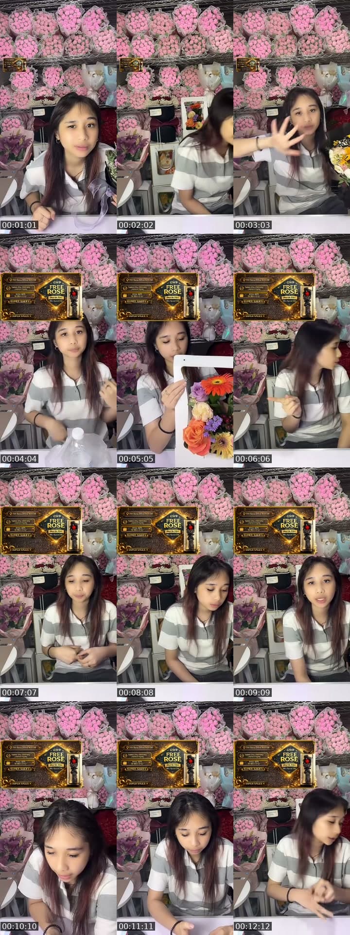 @flowersuppliersg TikTok live stream