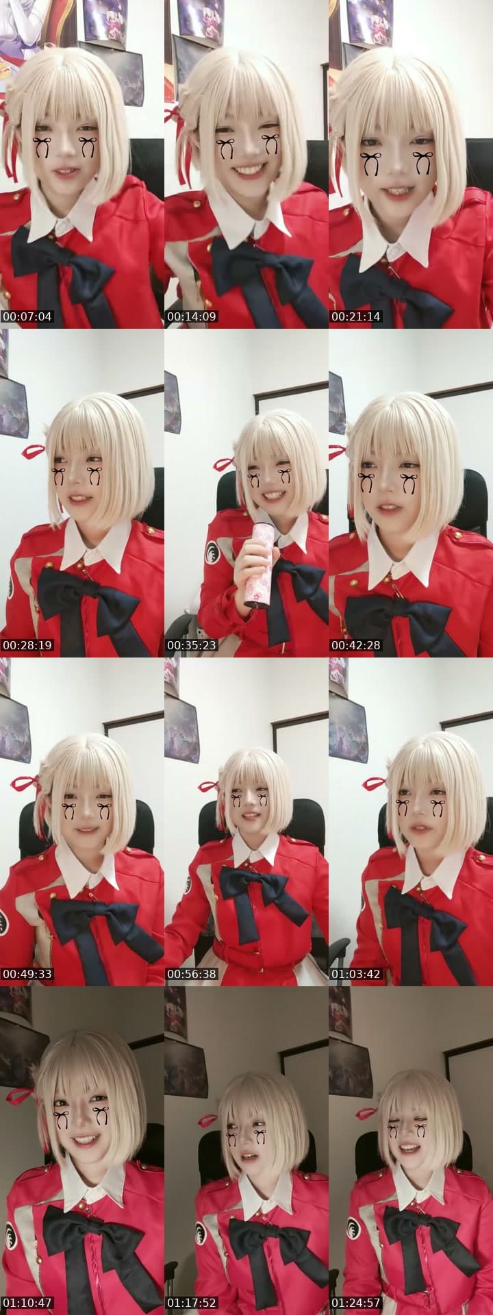 コスプレ歌配信