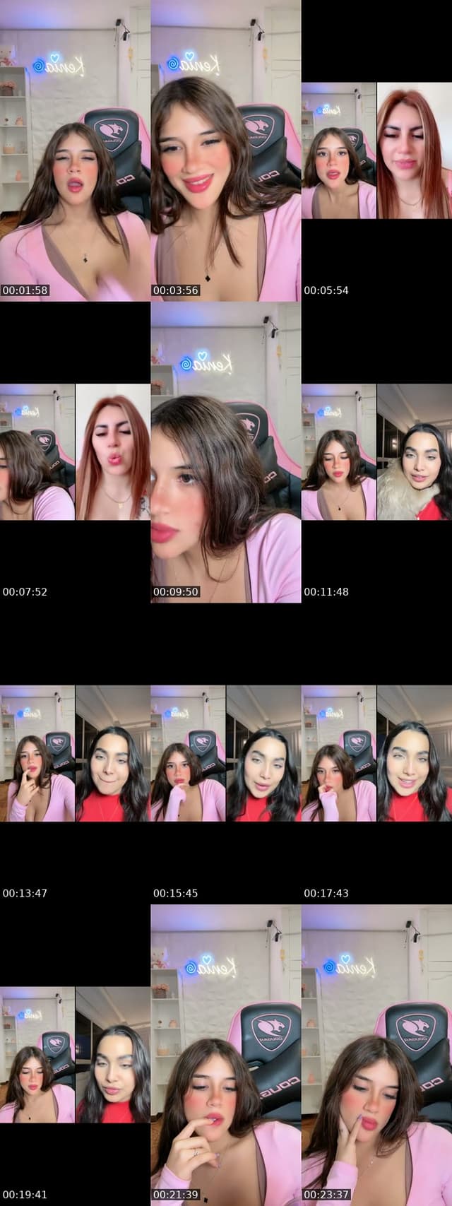 @keniaramirezof TikTok live