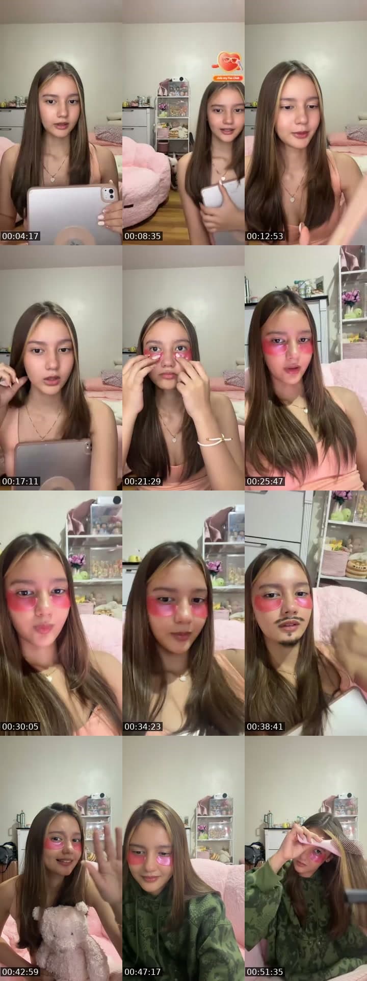 @kayladavies._ TikTok live stream