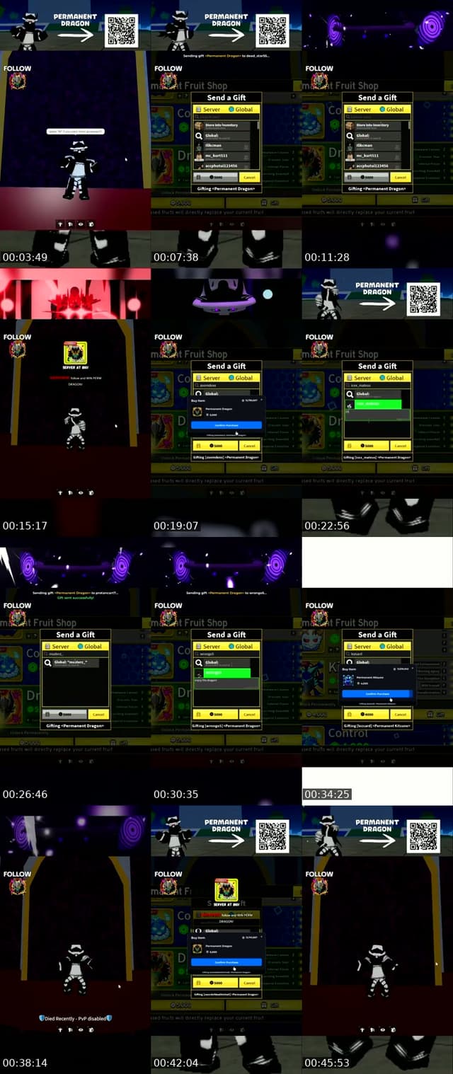 TikTok live: blox fruit live! by @ryzenclips1
