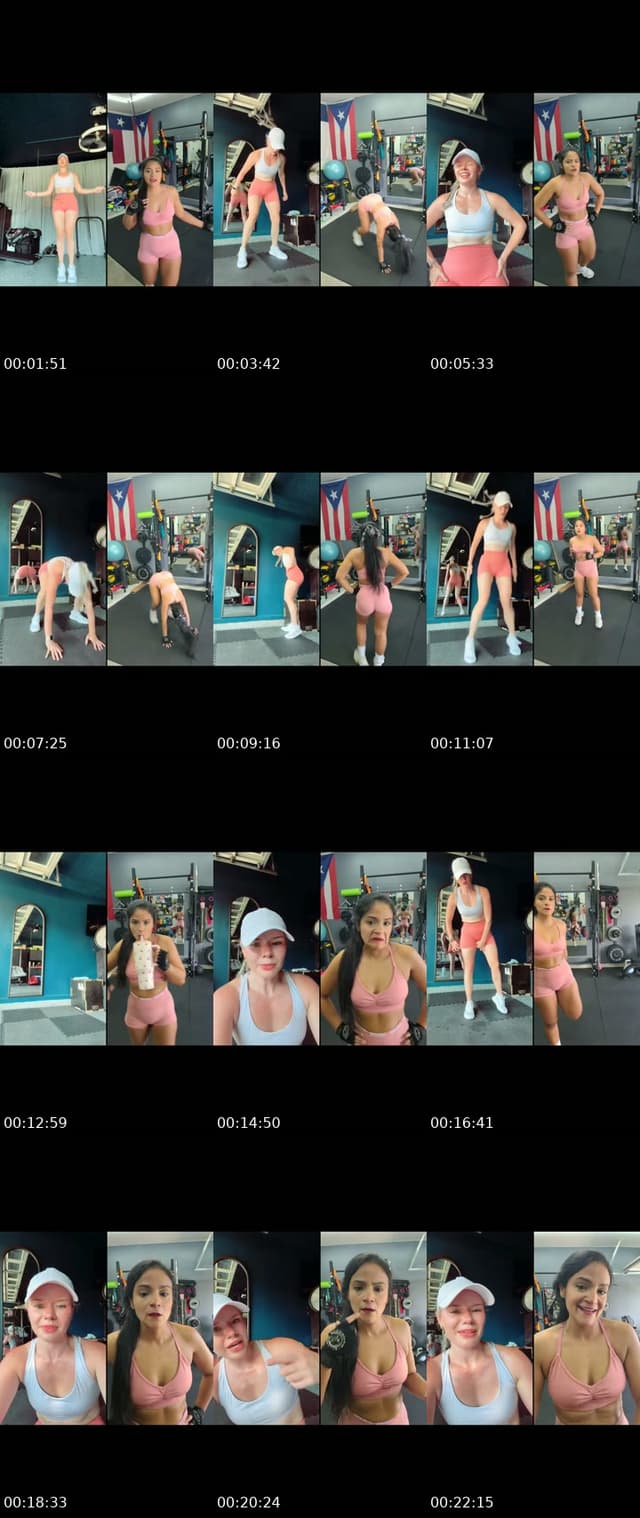 TikTok live: Bodyweight conditioning by @zandra.fitness