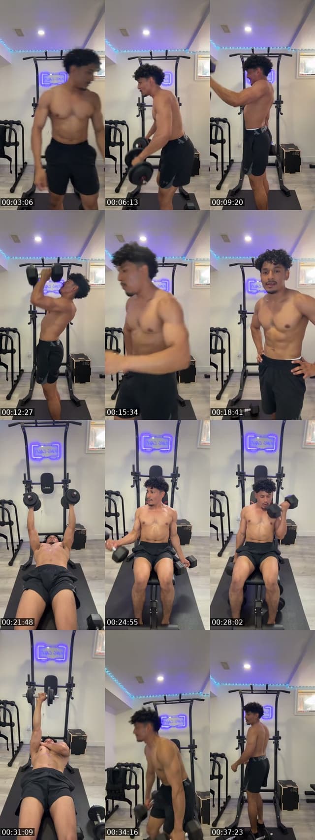 Bicep Workout 🏋️ - @calisthenics.riko.g