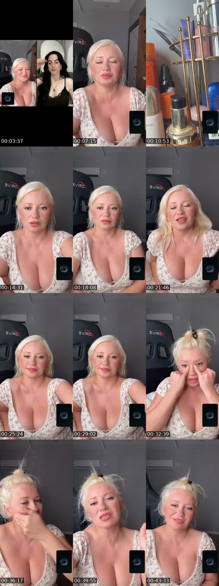 @blonde.235 TikTok live stream