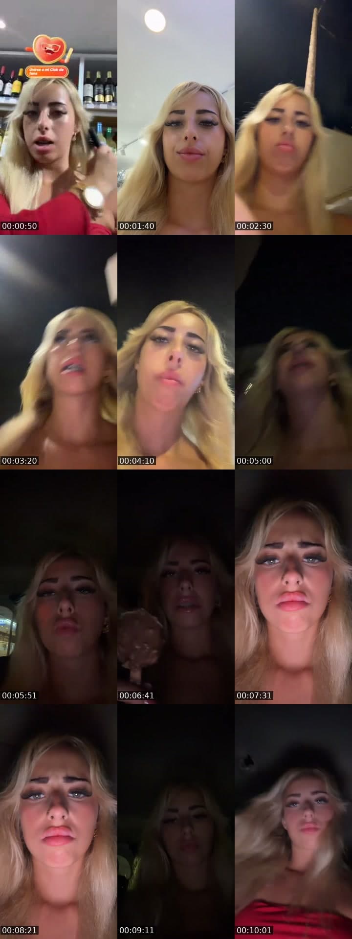 @luciapelaeez TikTok live stream