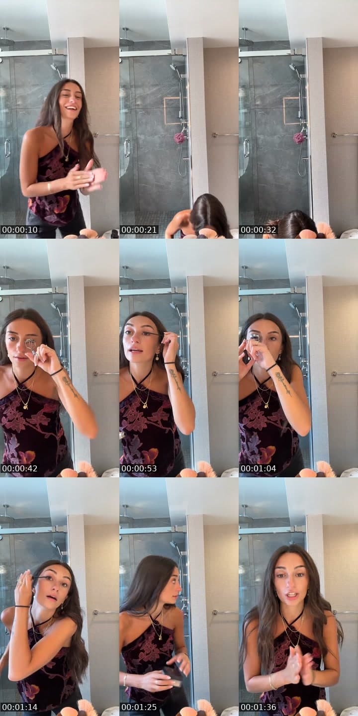 @.sammirose TikTok live stream