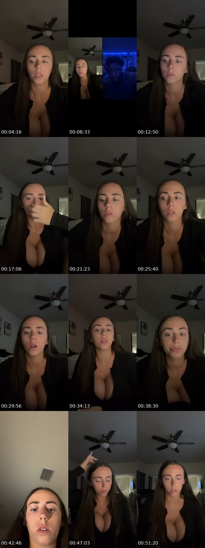 @meganicolexo TikTok live stream