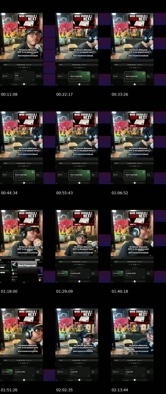 United States TikTok live: Who should I sign next??? by @mstacksonline