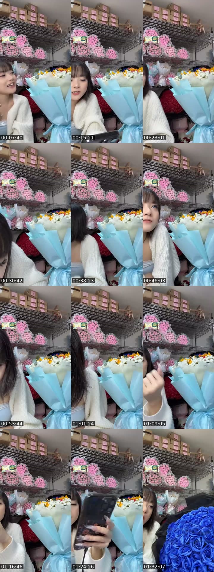 @flowershopsg TikTok live stream