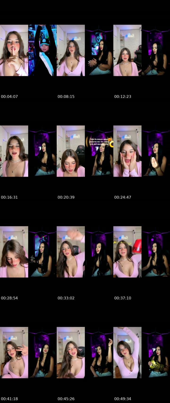 @keniaramirezof TikTok live stream