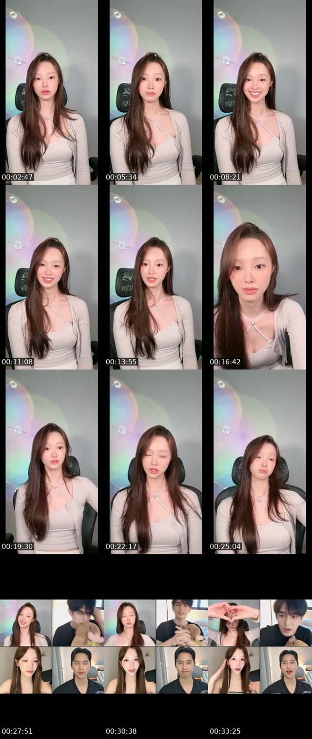 TikTok live: 잠만보병에 걸린 여자의 라이브 by @kanghaerim_