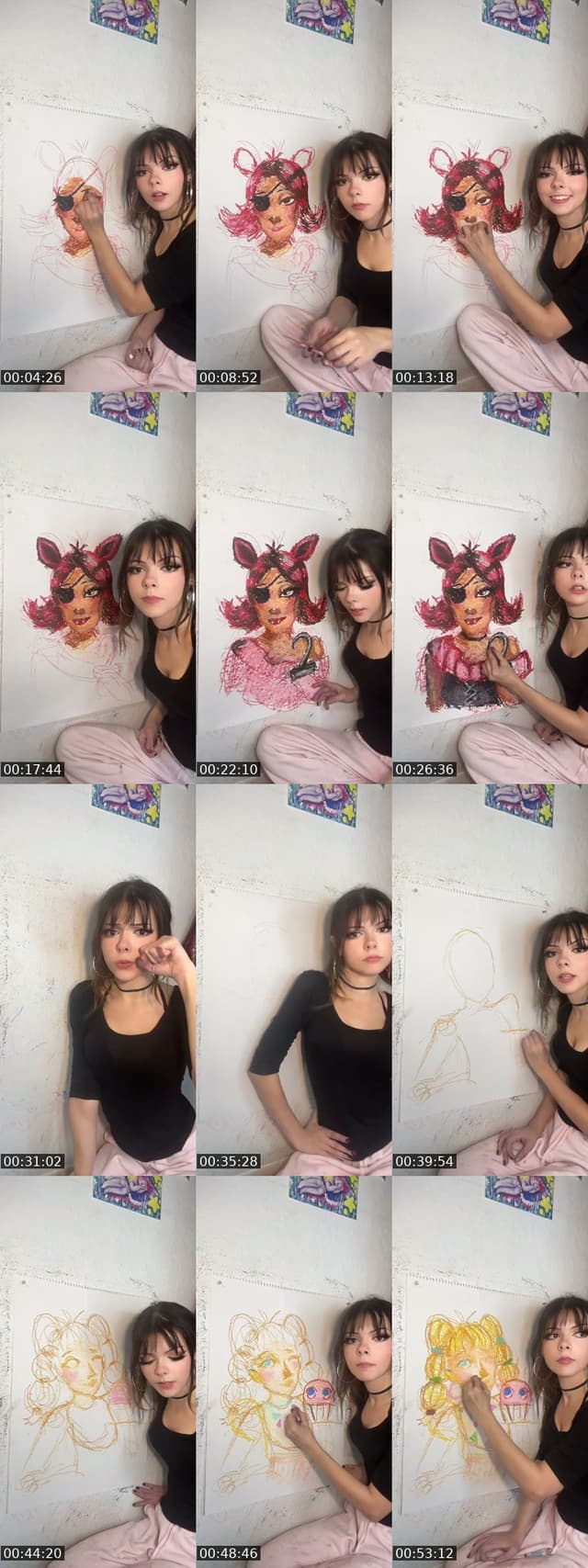 TikTok live: Drawing! by @annemar.e