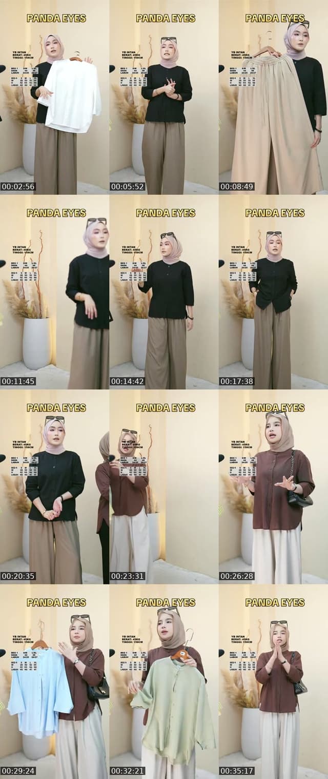 BAJU DESIGN BARU JOM MASUK LIVE - @pandaeyesofficialstore