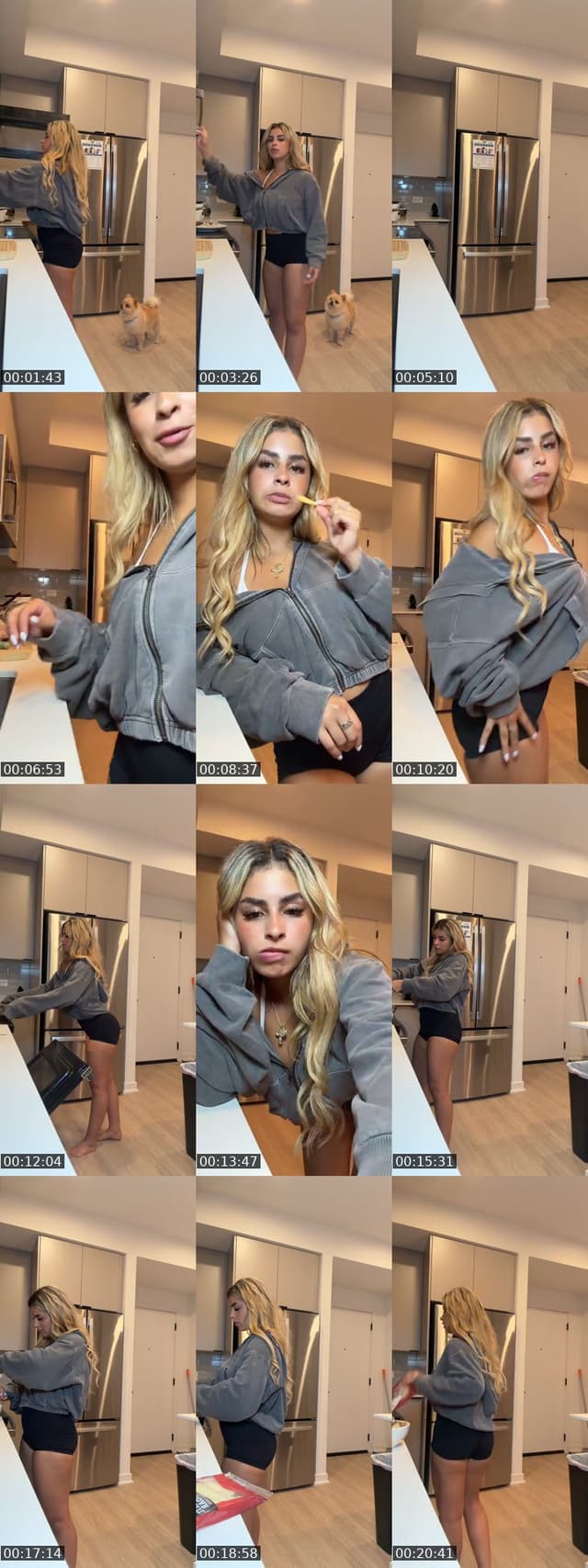 TikTok live: Cooking :) by @prettyblissxo