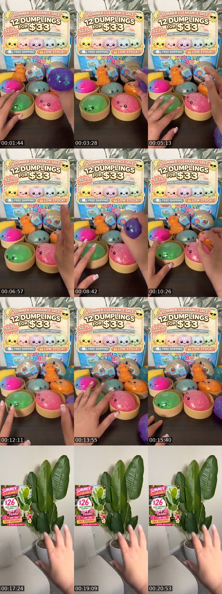 Dumpling Clearance!