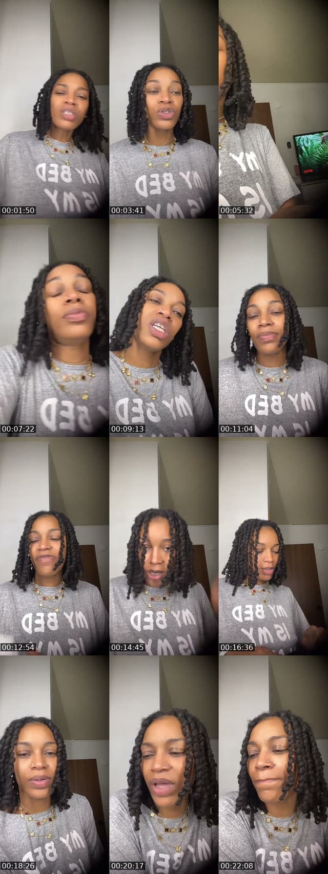 TikTok live: Taking my pipe cleaners out by @bigbamrenee