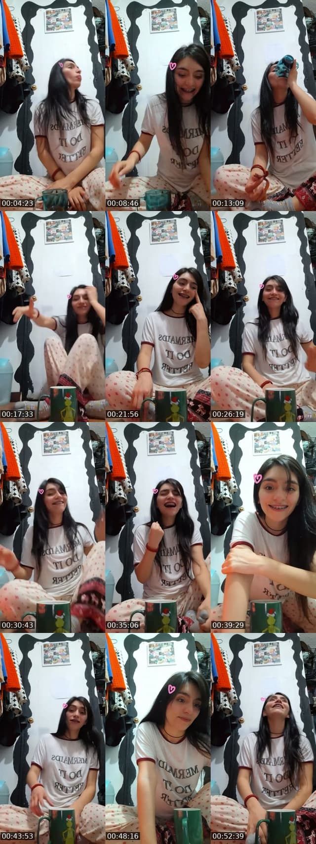 TikTok live: 🖤 by @lapochoclitanami
