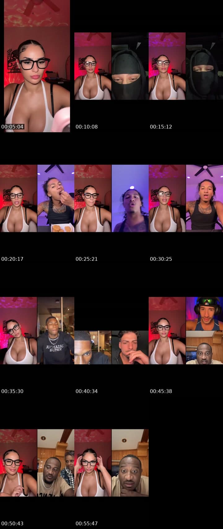 @monicabaezzz TikTok live stream