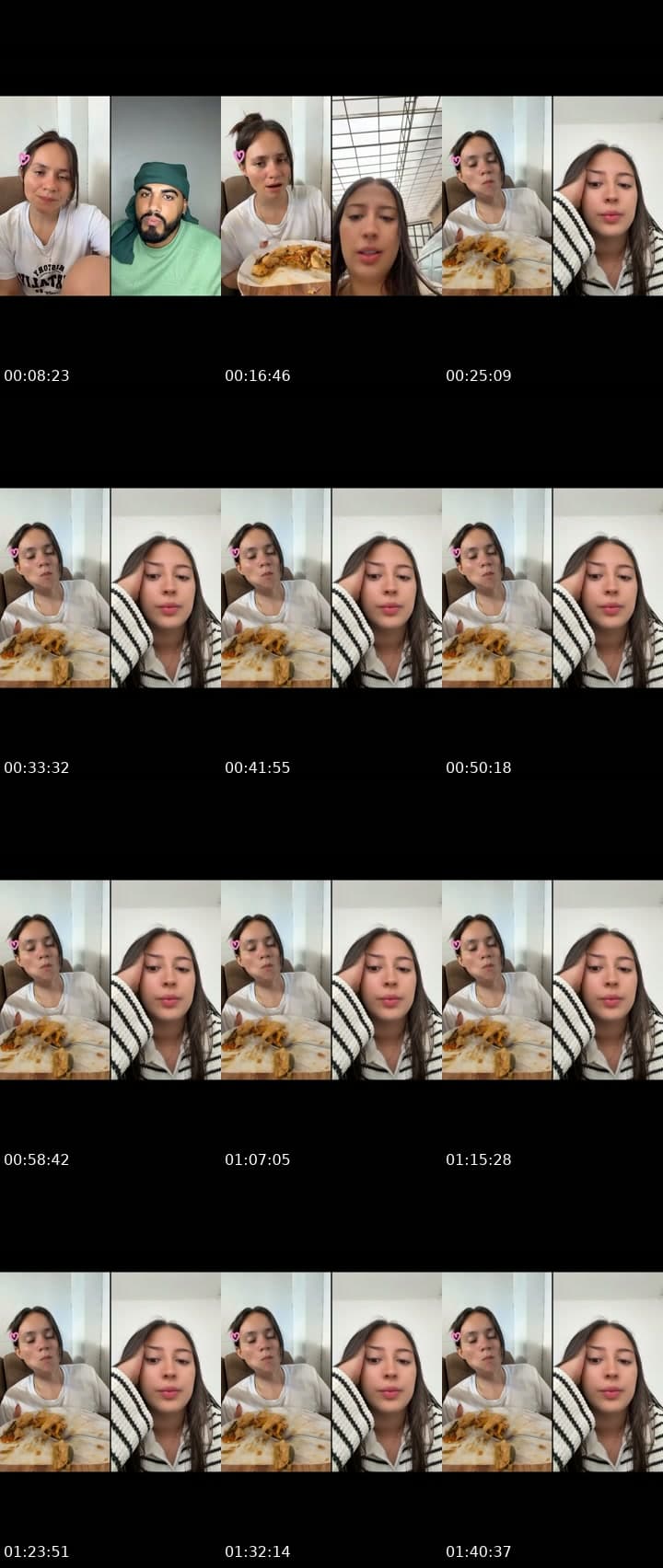 @ana49sanchez TikTok live stream